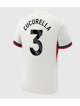 Chelsea Marc Cucurella #3 Replika Borta Kläder 2025-26 Kortärmad
